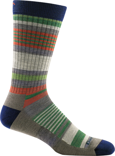 Darn Tough Unstranded Stripe Crew Light Cushion