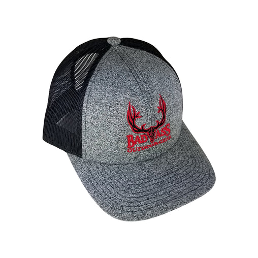 Bad Ass Outdoor Gear Gray Trucker Hat