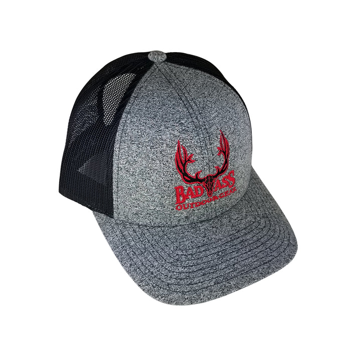 Bad Ass Outdoor Gear Gray Trucker Hat