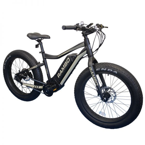 Rambo 750 24 Inch Black and Tan Bike