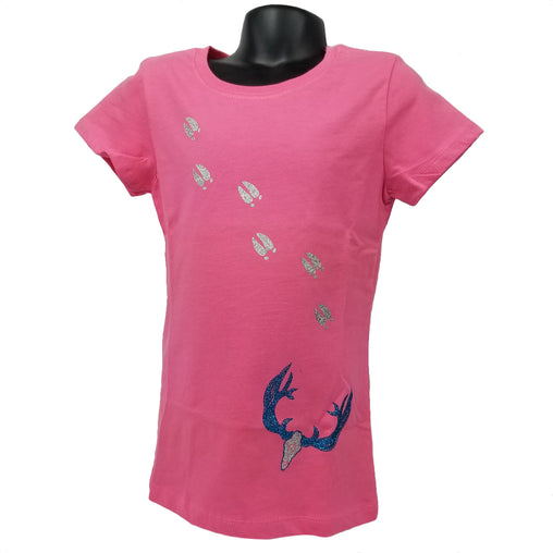 Bad Ass Outdoor Gear Girls Deer Tracks Tee