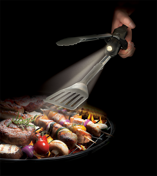 Outdoor Edge Grill-Beam Spatula/Tong combo