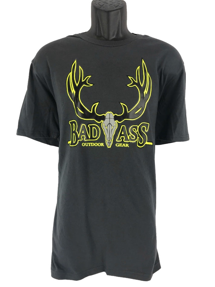 Badass Outdoor Gear Grey & Yellow Tee