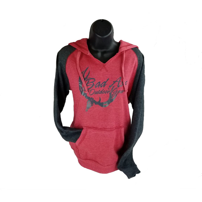 Ladies Red Hoodie
