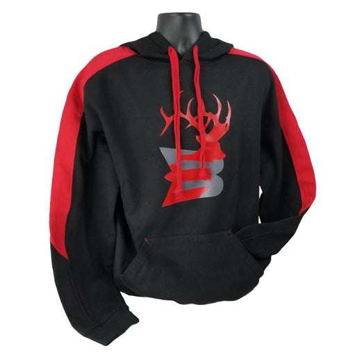 Bad Ass Outdoor Gear Black & Red Elk Hoodie
