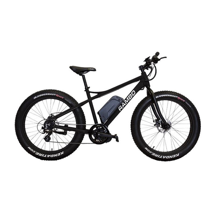 Rambo 750 Watt Black Power Bike  3 Speed