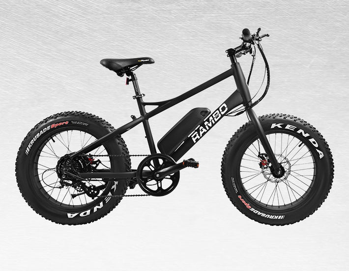 Rambo R350JR Matte Black Power Bike