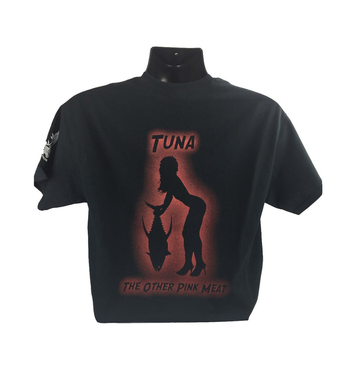 Bad Ass Outdoor Gear Eat Tuna the other Pink Meat Funny T-Shirt